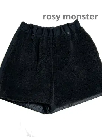 새상품급 로지몬스터 에코 퍼 숏팬츠