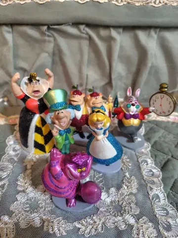 앨리스 피규어 세트 6개