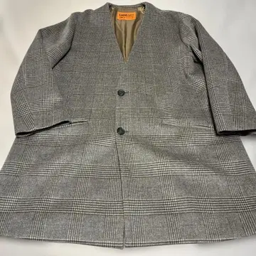 LANA 체스터 코트 그레이 계열 체크