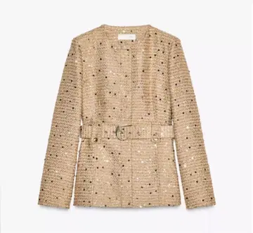 [ 미사용품 ] ZARA 스팽글 자켓