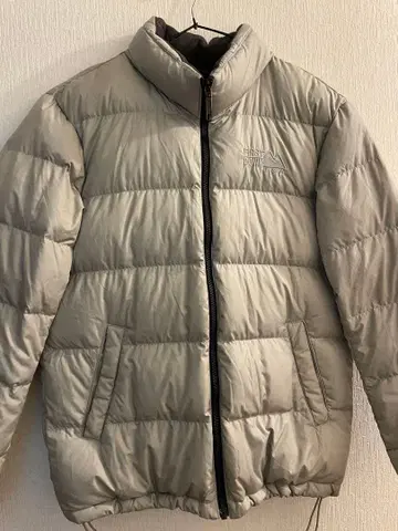 FIRST DOWN 다운 자켓 S 그레이