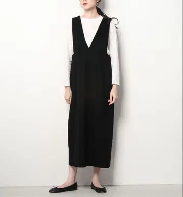 SACRA 사쿠라 FINE BEAVER 오버롤 스커트 원피스