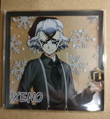 새상품 닥터스톤 NATSLIVE 카페 크리스마스 아크릴 코스터 젠