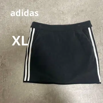 아디다스 여성용 골프 스커트 블랙