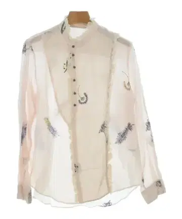 KAMISHIMA CHINAMI YELLOW 여성용 블라우스