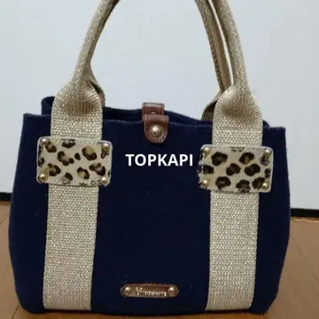 정가 16500엔 TOPKAPI 이탈리아 펠트 미니 토트백