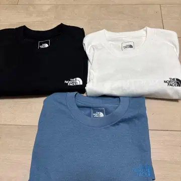 THE NORTH FACE 티셔츠 3색 세트