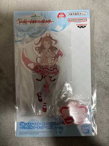 학원 아이돌 마스터 하나미 사키 스탠드 부착 아크릴 플레이트