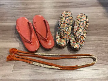 조리 허리띠 3종 세트 도트/올 패턴 23cm