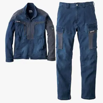 도라이치 작업옷 상하의 세트