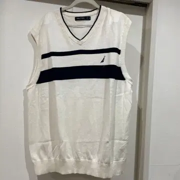 NAUTICA MENS VEST TANK TOP 니트 베스트