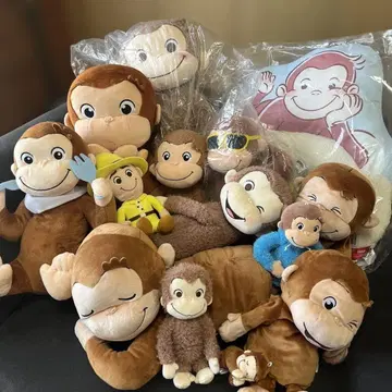 호기심 많은 죠지 봉제 인형