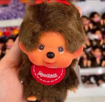 몬치치 얼굴 큰 SS 키체인 여아 마스코트 키링