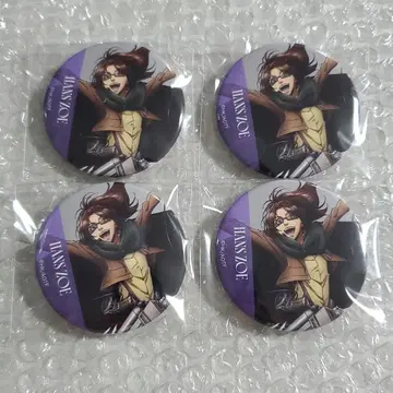 진격의 거인 WIT STUDIO 캔뱃지 한지 4개