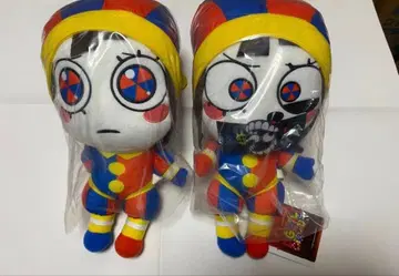 어메이징 디지털 서커스 봉제 인형 XL 전 2종 세트