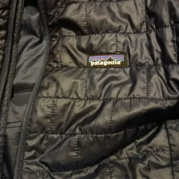 patagonia 블랙 다운 자켓