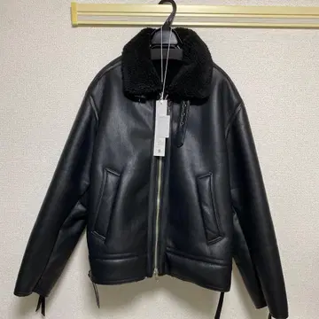 B-6 FAUX MOUTON BLOUSON