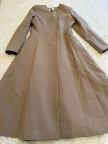 CELFORD 플레어 코트 베이지 38