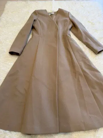 CELFORD 플레어 코트 베이지 38