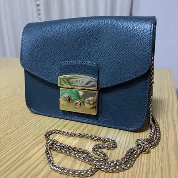 FURLA 다크 블루 숄더백
