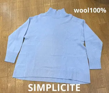 SIMPLICITE 울 니트탑