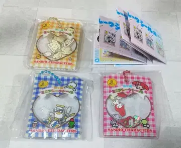 산리오 바스락 프레이크씰풍 참 3개 세트