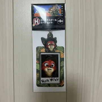 주토피아 Happy 복권 H상 카드 홀더 & 카드 세트 닉 어린 시절