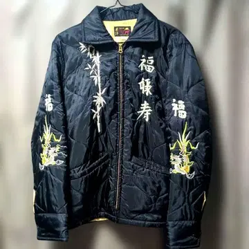 토요 베트남 자켓 블랙 퀼팅 버즈릭슨 스카잔 나일론 후쿠로쿠쥬