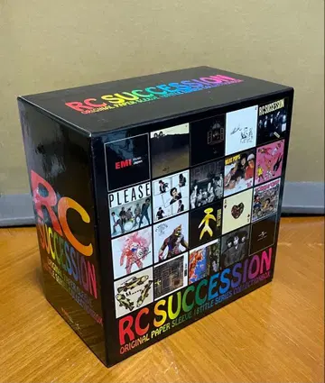 RC SUCCESSION 종이 자켓 box 18 앨범 20 CD 새상품급