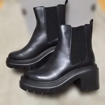 사이드 고어 부츠 블랙 힐