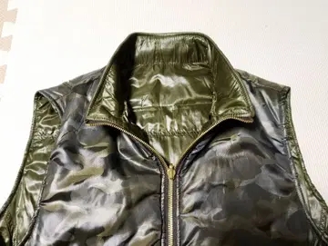 AZ 카모플라쥬 디자인 지퍼 베스트