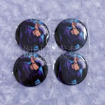 주술회전 TSUTAYA 츠타야 캔뱃지 신규 일러스트 고죠 사토루