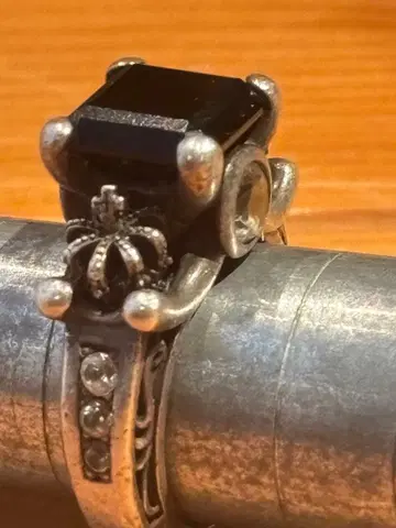 저스틴 데이비스 925 실버 반지 크라운