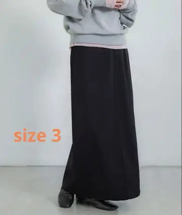 crewre 백턱 내로우 스커트 black 3