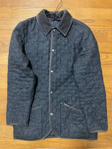 매킨토시 퀼팅 자켓 블랙