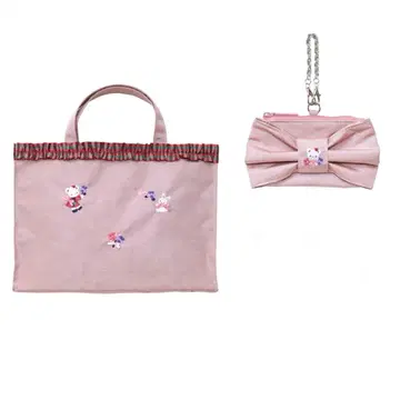 파밀리아 다카라즈카 한정판 신상 토트백 참 파우치 세트