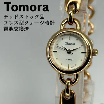 데드스탁 Tomora 토모라 블레스형 쿼츠 손목시계 배터리 교환 완료