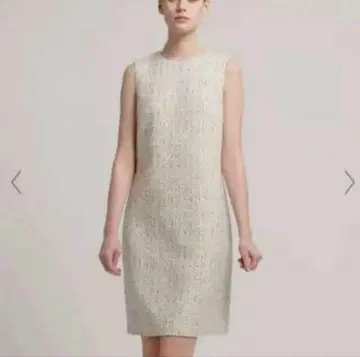 띠어리 트위드 슬리브리스 원피스 EASY SHIFT DR 새상품급