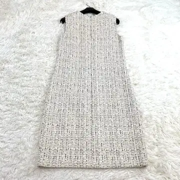 띠어리 트위드 슬리브리스 원피스 EASY SHIFT DR 새상품급