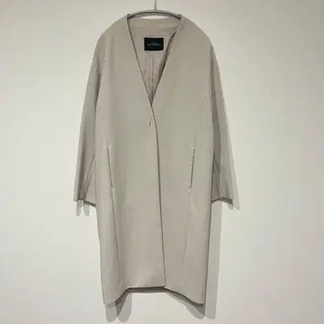 그린 라벨 릴랙싱 노카라 스프링 코트 라이트 베이지 38