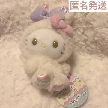헬로키티 마스코트 키링 이스터 토끼