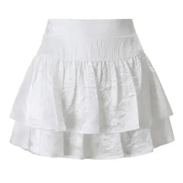 threetimes 스커트 화이트 한국 시즈니룩