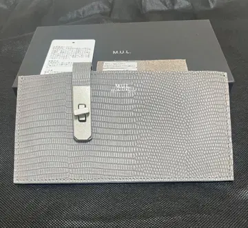 [ 새상품급 ] MUL 플랫 롱 지갑
