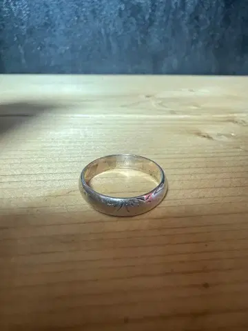 빈티지 실버 아르데코 조각 반지 14호