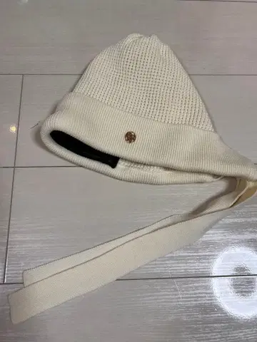 baren 니트 모자 리본 포함