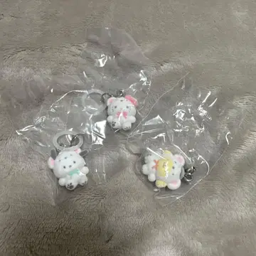 산리오 메지루시 액세서리 포근포근 스노우