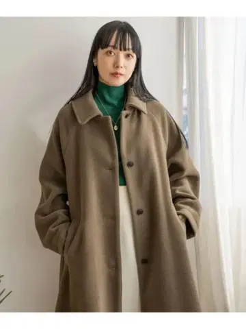 메리노울 스텐 코트 LOWRYS FARM