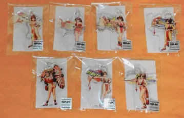 시라누이 마이 복권 B상 승리 포즈 아크릴 키링 전 7종 풀 컴프 세트