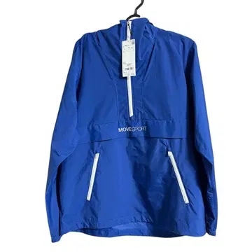 데상트 아노락 후드티 자켓 나일론 자켓 블랙 L 사이즈