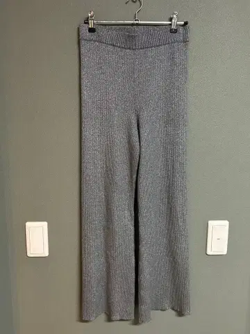 spick &span 리브 니트 팬츠